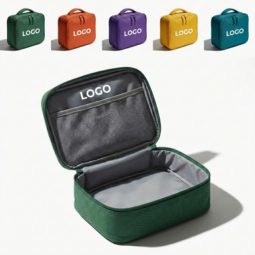 Voyager's Vault: Durable PVC Toiletry Bag
