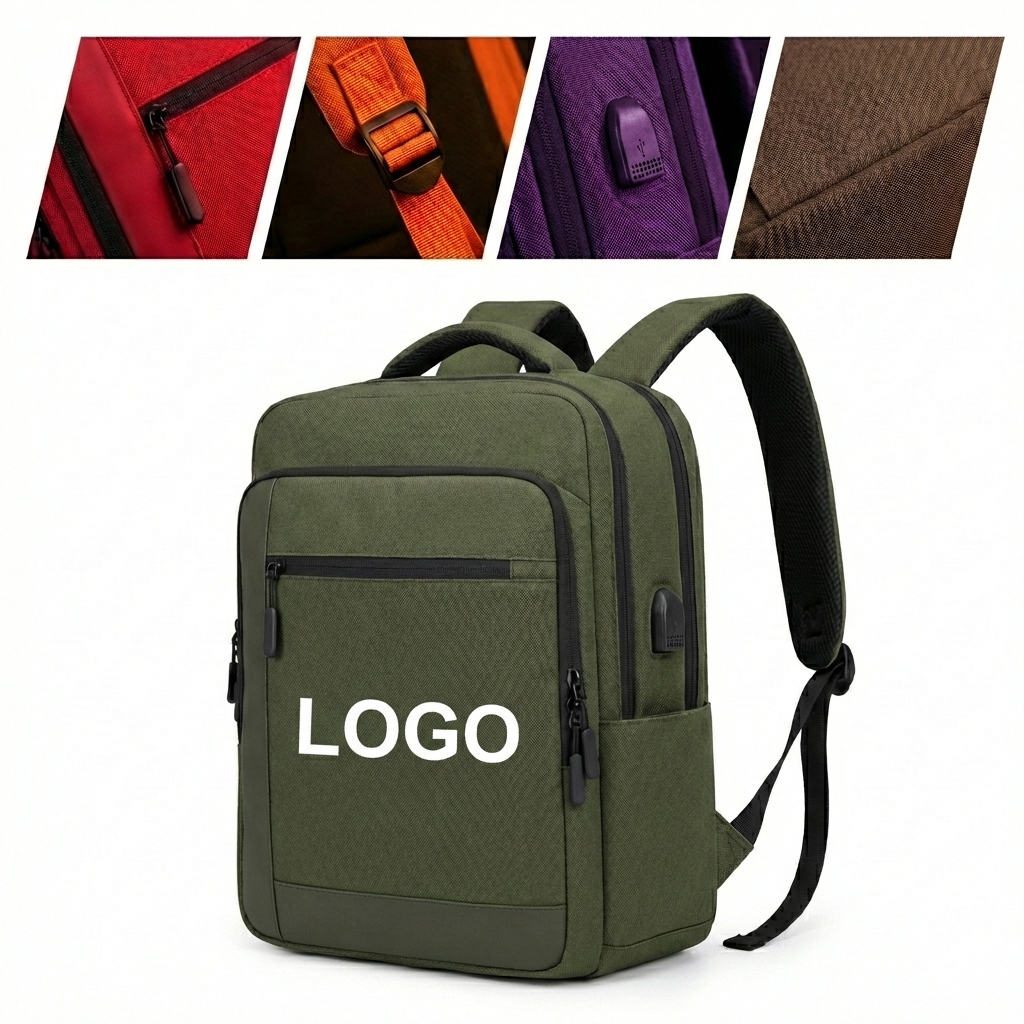 Riveted Stripe Weekender - Durable, Multi-Pocket Carryall