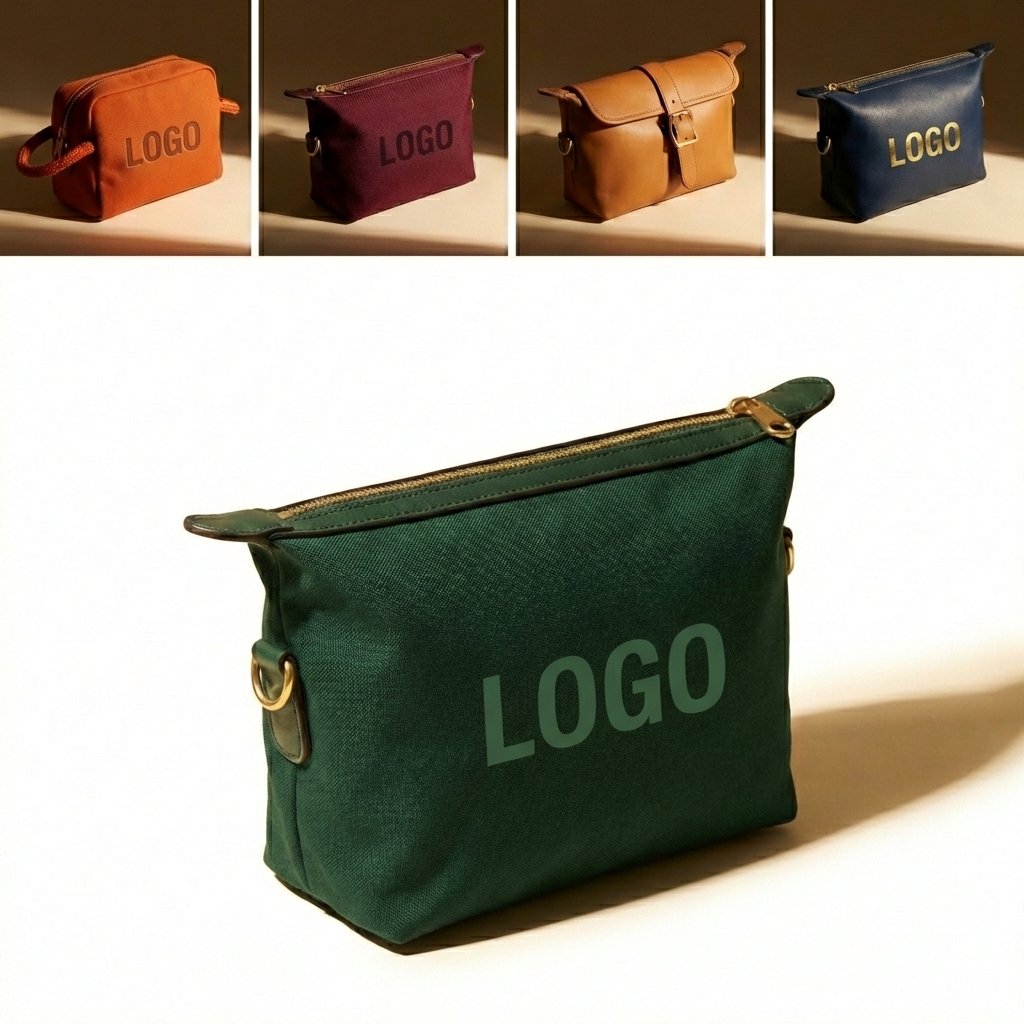 Compact Closet Keepers: Multi-Purpose Zip-Seal Storage Pouches (Navy, Olive, Beige & Clear)